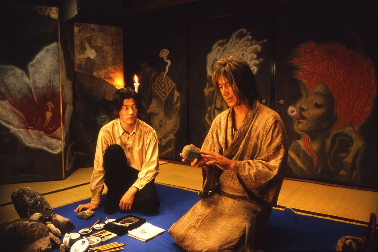 日本映画ポスター　タイトル　白痴　手塚眞監督　浅野忠信 日本映画ポスター タイトル 白痴 手塚眞監督 浅野忠信 白痴（1999)